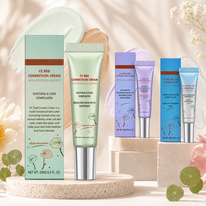 LAKERAIN CC Cream cu Centella Asiatica – Corector pentru Uniformizarea Tenului
