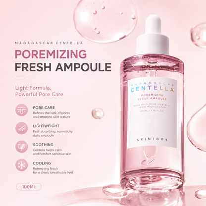SKIN1004 – Gama Madagascar Centella pentru Calmarea și Echilibrarea Tenului