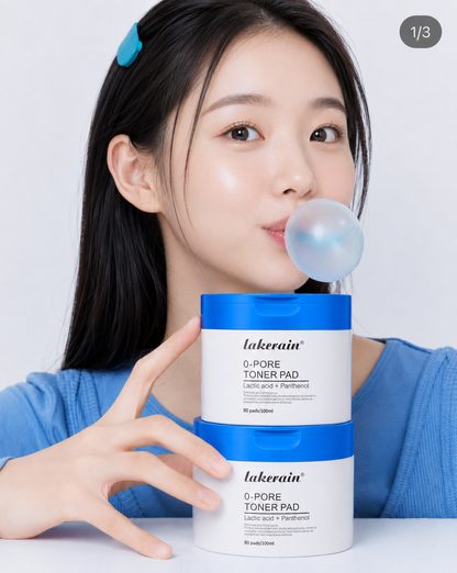 Lakerain Zero Pore Pad 2.0 — Dischete exfoliante