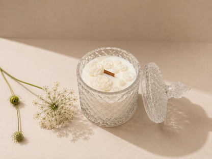 Lumânare parfumată în bombonieră - Lavanda & Cafea 350 g