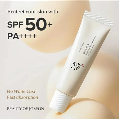 Beauty of Joseon Relief Sun SPF50+ PA++++ – Protecție Solară Coreeană cu Orez și Probiotice 50ml
