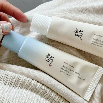 Beauty of Joseon Relief Sun SPF50+ PA++++ – Protecție Solară Coreeană cu Orez și Probiotice 50ml