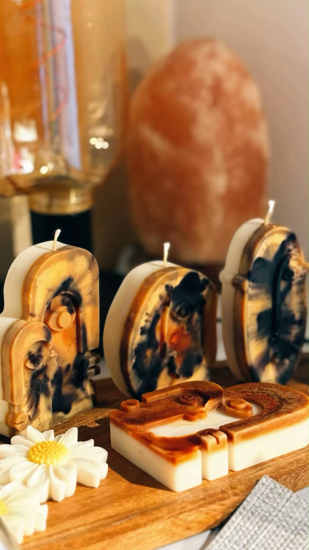 Lumânări parfumate din ceară de soia — 🎨 Muse Collection – Dora